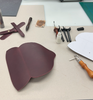 Leather pouch development